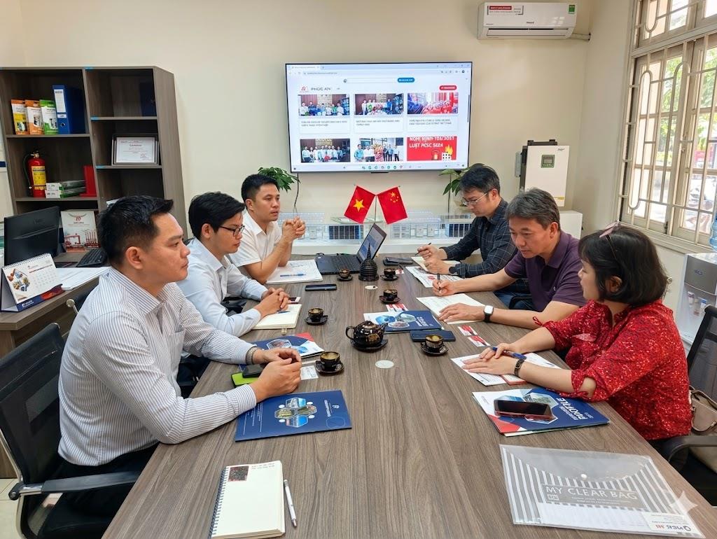 PHÚC AN LÀM VIỆC CÙNG VĂN PHÒNG ĐẠI DIỆN UNION RESOURCES & ENGINEERING CO., LTD TẠI HÀ NỘI